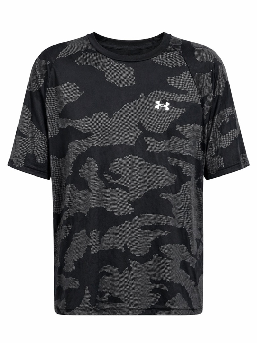 Under Armour Black Camo Performance Tee XXL Loose Fit Athletic